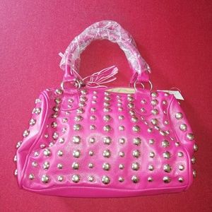 Pink handbag